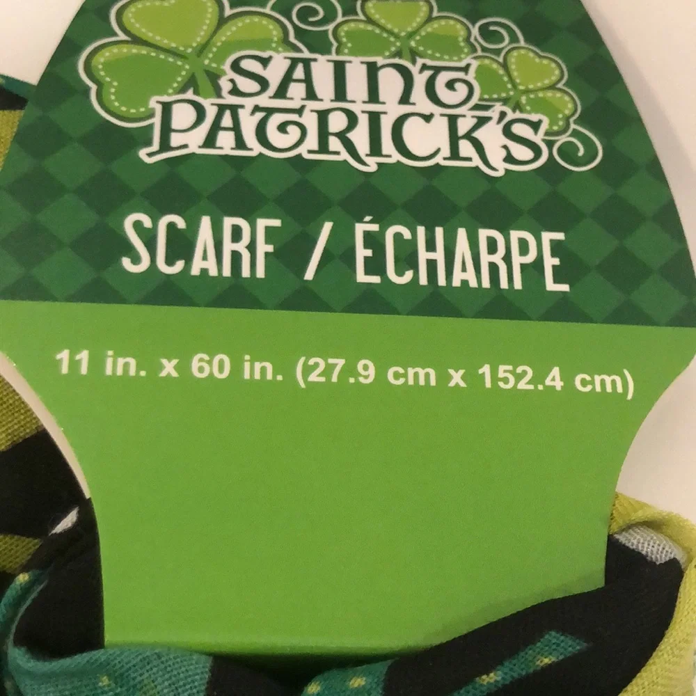 VTG Saint Patrick’s Lucky Charm Scarf - Picture 3 of 11